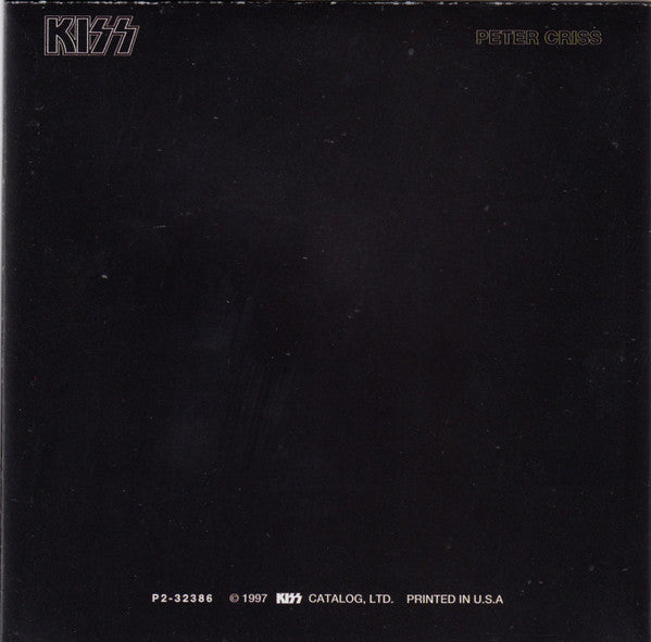 Kiss, Peter Criss : Peter Criss (CD, Album, Club, RE, RM)