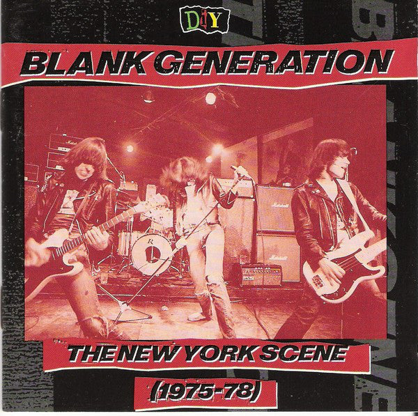 Various : DIY: Blank Generation - The New York Scene (CD, Comp, RP)