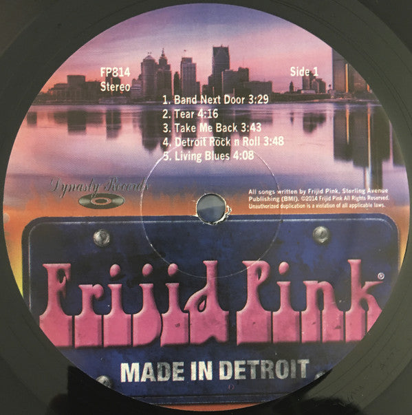 Frijid Pink : Made in Detroit (LP, Album)