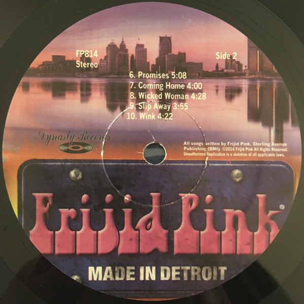 Frijid Pink : Made in Detroit (LP, Album)