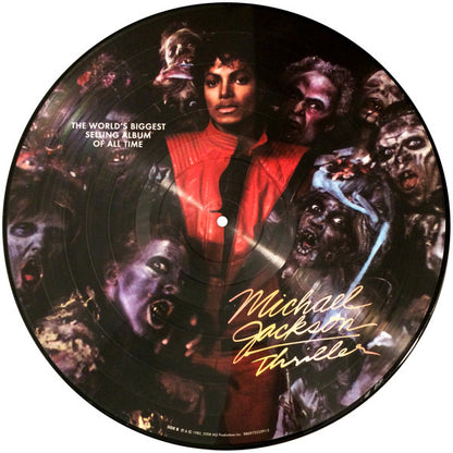 Michael Jackson : Thriller (LP, Album, Pic, RE)