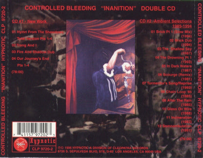 Controlled Bleeding : Inanition (2xCD, Comp)