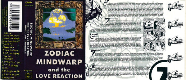 Zodiac Mindwarp And The Love Reaction : Hoodlum Thunder (Cass, Album)