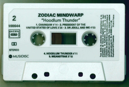 Zodiac Mindwarp And The Love Reaction : Hoodlum Thunder (Cass, Album)
