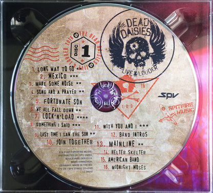The Dead Daisies : Live & Louder (CD, Album + DVD-V + Dig)