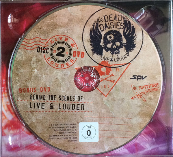The Dead Daisies : Live & Louder (CD, Album + DVD-V + Dig)