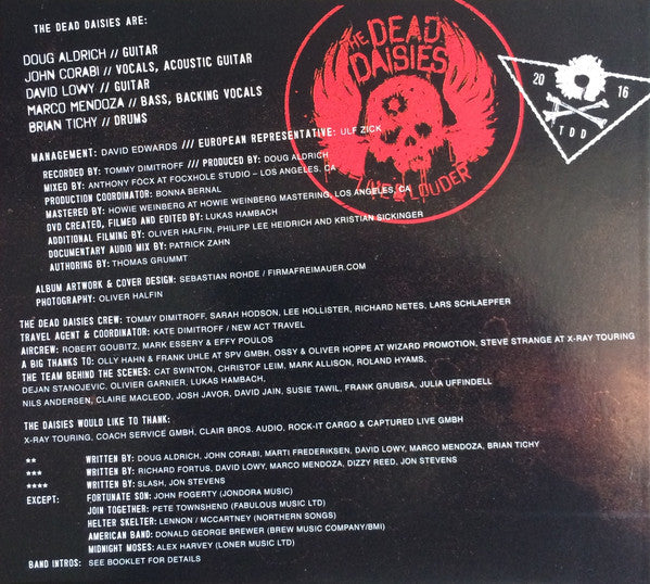The Dead Daisies : Live & Louder (CD, Album + DVD-V + Dig)