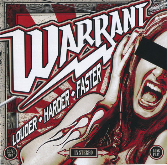 Warrant : Louder ◊ Harder ◊ Faster (CD, Album)