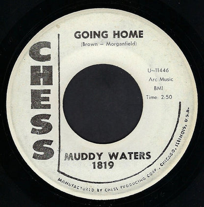 Muddy Waters : Tough Times / Going Home (7", Promo)