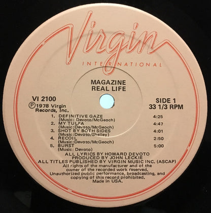 Magazine : Real Life (LP, Album)