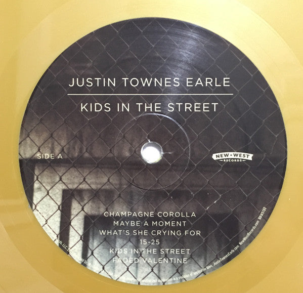 Justin Townes Earle : Kids In The Street (LP, Album, Ltd, Gol + 7")