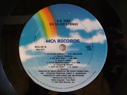 B.B. King : Six Silver Strings (LP, Album, Club)