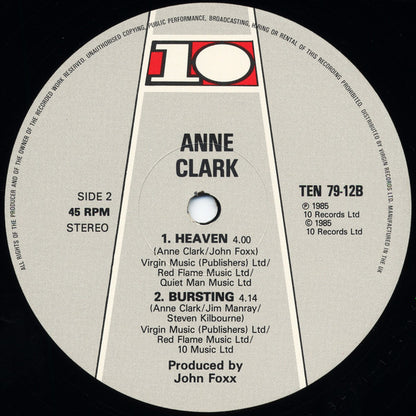 Anne Clark : Heaven (12", Single)