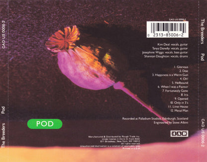 The Breeders : Pod (CD, Album)
