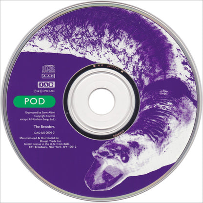 The Breeders : Pod (CD, Album)