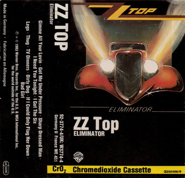 ZZ Top : Eliminator (Cass, Album)