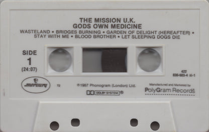 The Mission : Gods Own Medicine (Cass, Album)