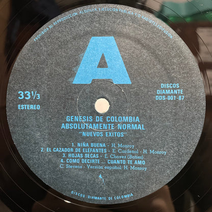 Génesis : Absolutamente Normal (LP, Album)