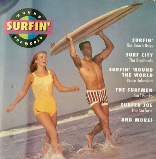 Various : Surfin' Round The World  (CD, Comp)
