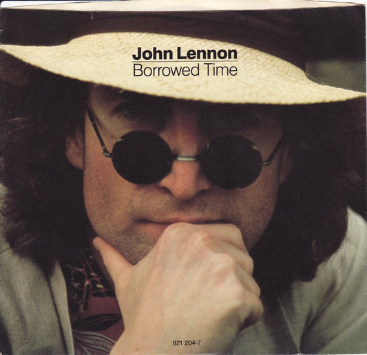 John Lennon : Borrowed Time (7", Single, "26)