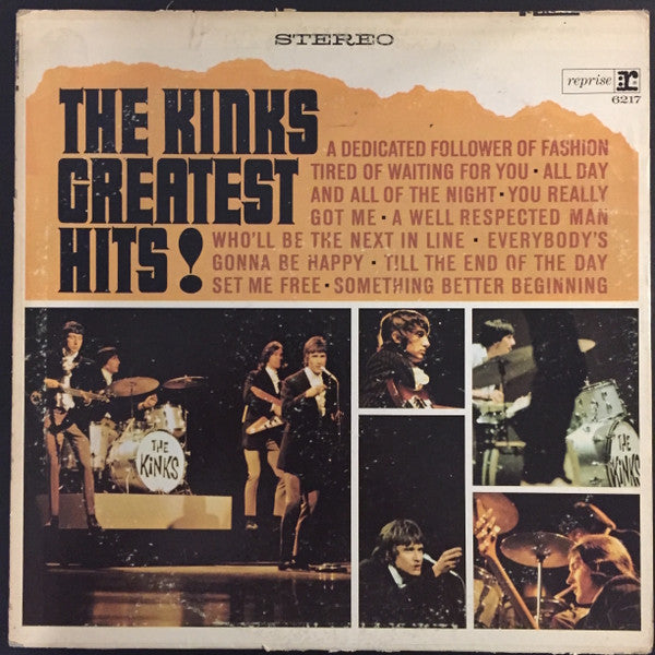 The Kinks : The Kinks Greatest Hits! (LP, Comp, RP, Win)