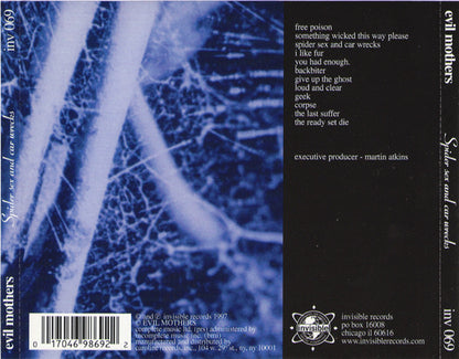Evil Mothers : Spider Sex And Car Wrecks (CD, Album)