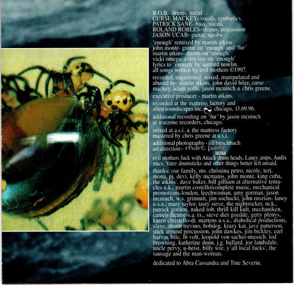 Evil Mothers : Spider Sex And Car Wrecks (CD, Album)