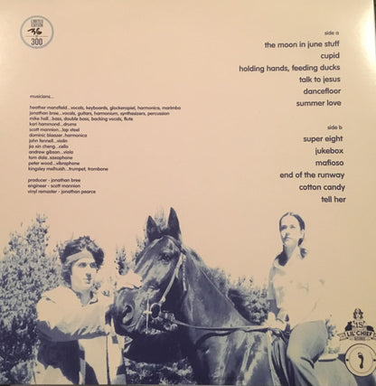 The Brunettes : Holding Hands, Feeding Ducks (LP, Ltd, Num, Whi)