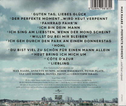 Max Raabe : Der Perfekte Moment ...Wird Heut Verpennt (CD, Album, Dig)