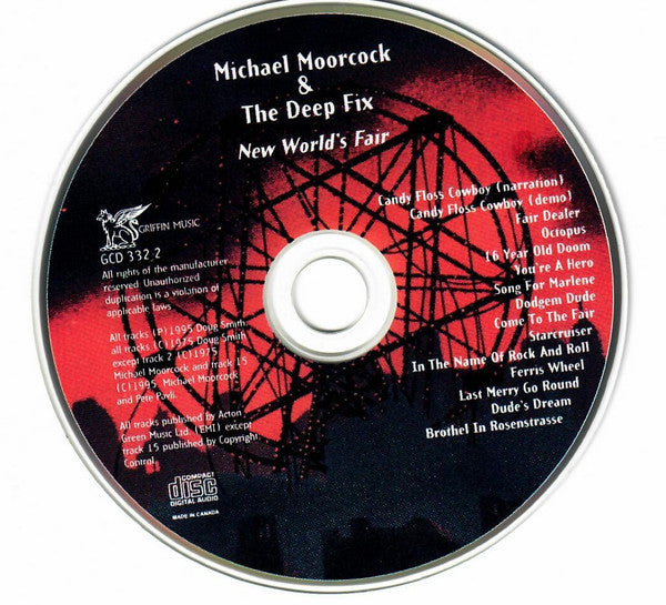 Michael Moorcock's Deep Fix : The New World's Fair (CD, Album, RE)
