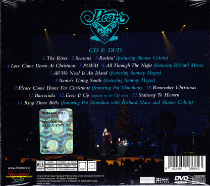 Heart & Friends : Home For The Holidays (CD, Album + DVD-V, NTSC + Dlx, Dig)