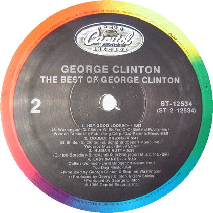 George Clinton : The Best Of George Clinton (LP, Comp)