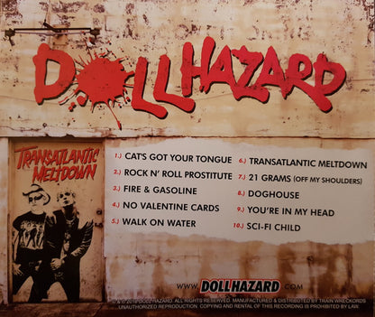 Doll Hazard : Transatlantic Meltdown (CD, Album)