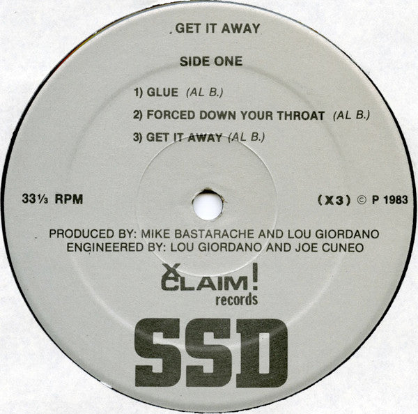 SS Decontrol* : Get It Away (12")