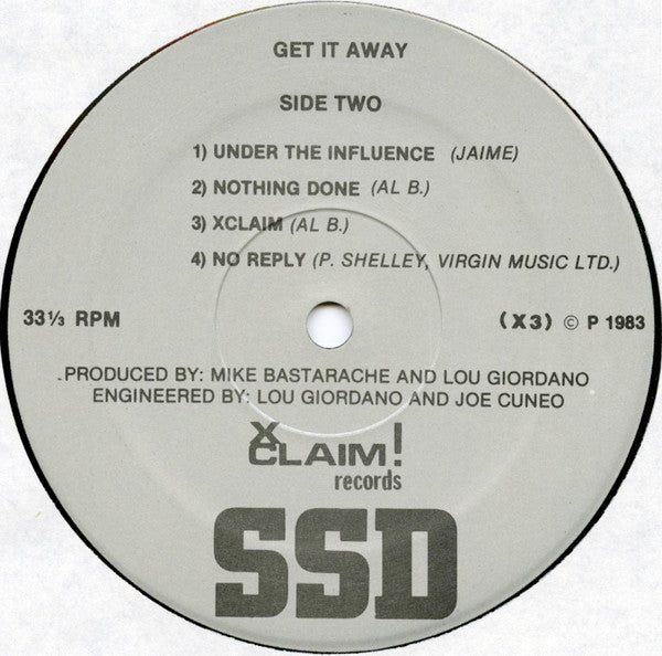 SS Decontrol* : Get It Away (12")