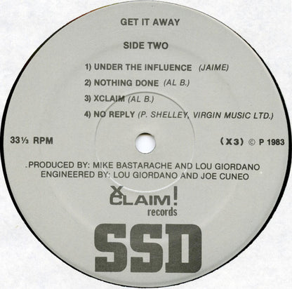 SS Decontrol* : Get It Away (12")