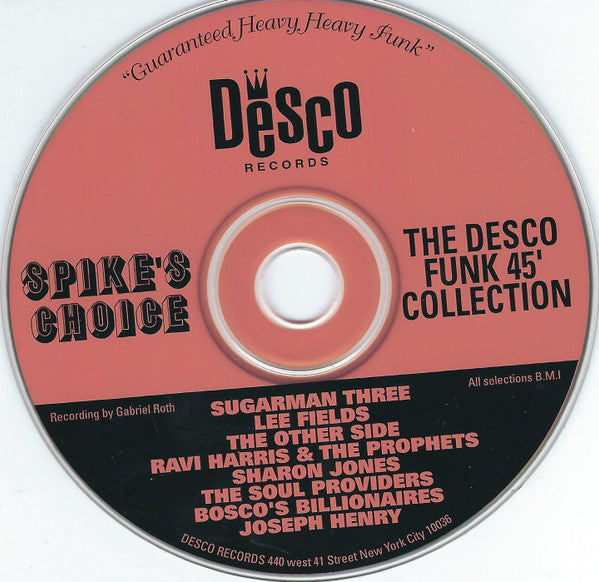 Various : Spike's Choice - The Desco Funk 45' Collection (CD, Comp)