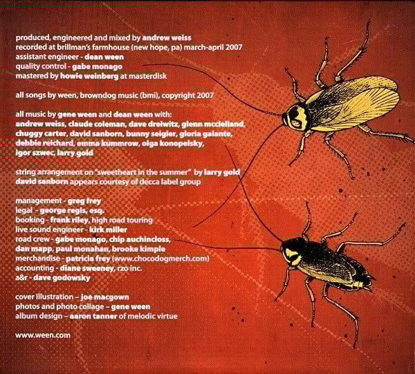 Ween : La Cucaracha (CD, Album, Dig)