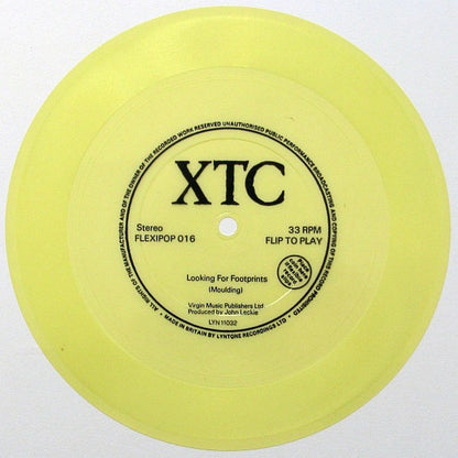 XTC : Looking For Footprints (Flexi, 7", S/Sided, Yel)