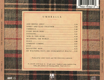 The Innocence Mission : Umbrella (CD, Album)