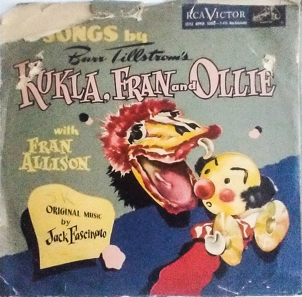 Burr Tillstrom's Kukla, Fran and Ollie* with Jack Fascinato And His Orchestra : Songs By Burr Tillstrom's Kukla, Fran And Ollie (2xShellac, 10")