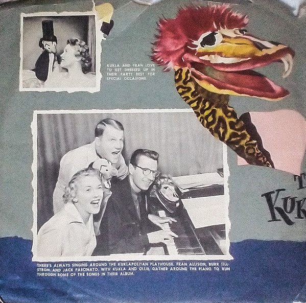 Burr Tillstrom's Kukla, Fran and Ollie* with Jack Fascinato And His Orchestra : Songs By Burr Tillstrom's Kukla, Fran And Ollie (2xShellac, 10")