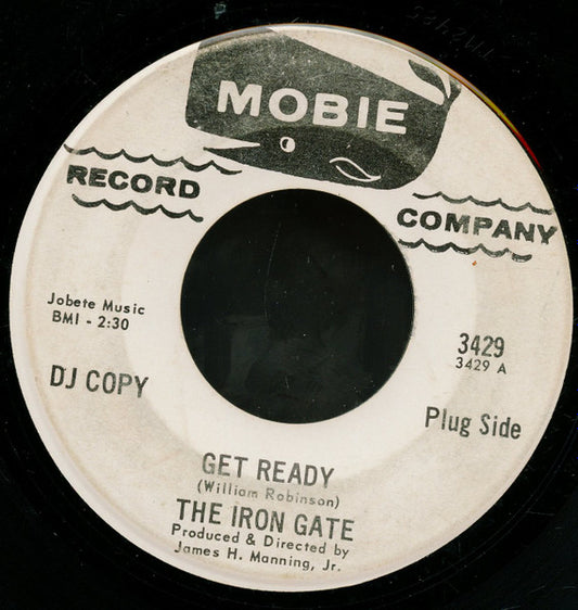 The Iron Gate : Get Ready  (7", Promo)
