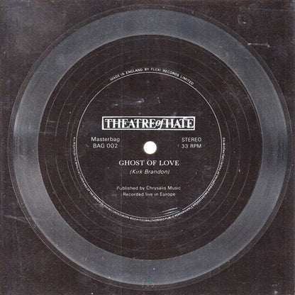 Theatre Of Hate : Ghost Of Love (Flexi, 7", S/Sided, Squ)