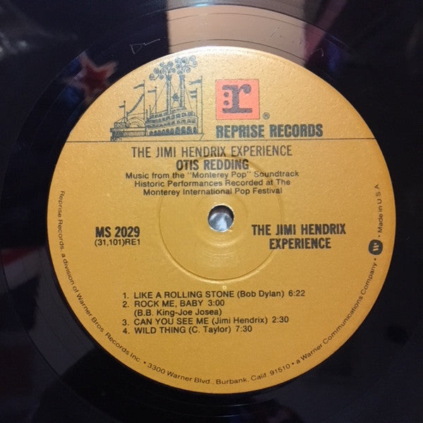 Otis Redding / The Jimi Hendrix Experience : Historic Performances Recorded At The Monterey International Pop Festival (LP, Album, RE)