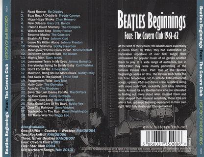 Various : Beatles Beginnings Four: The Cavern Club 1961-62 (CD, Comp)