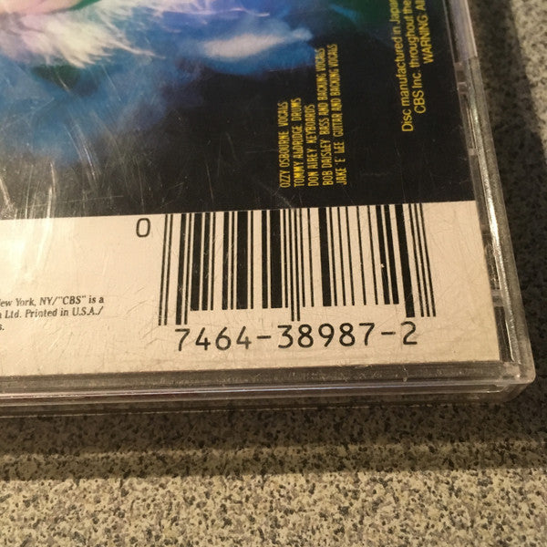 Ozzy Osbourne : Bark At The Moon (CD, Album, RE)