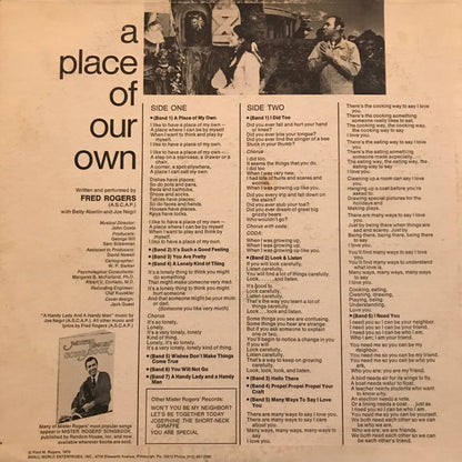 Mister Rogers : A Place Of Our Own (LP)