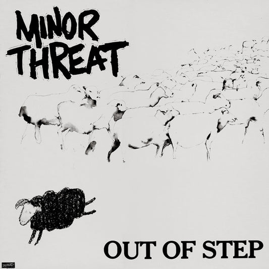Minor Threat : Out Of Step (12", EP, Bla)