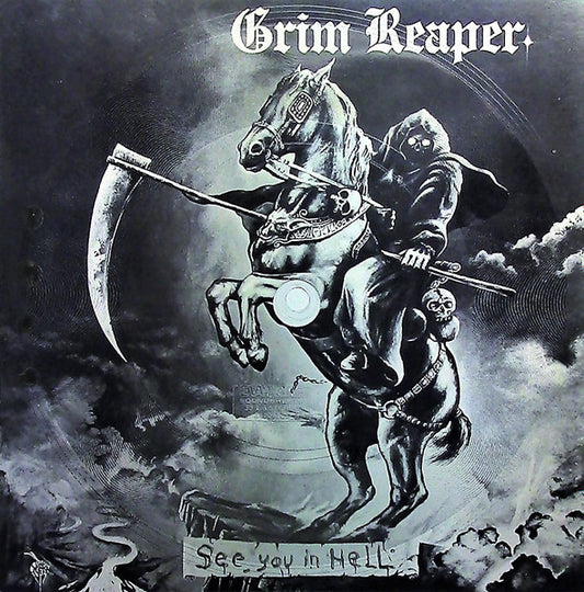 Grim Reaper (3) : See You In Hell (Flexi, 7", S/Sided, Card, Promo, Smplr)